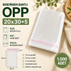 20x30+5 Kendinden Bantlı OPP 1.000 Adet
