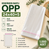 24x40+5 Kendinden Bantlı OPP 1.000 Adet
