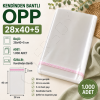 28x40+5 Kendinden Bantlı OPP 1.000 Adet