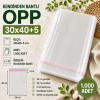 30x40+5 Kendinden Bantlı OPP 1.000 Adet