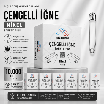 Nikel Çengelli İğne 10.000 Adet