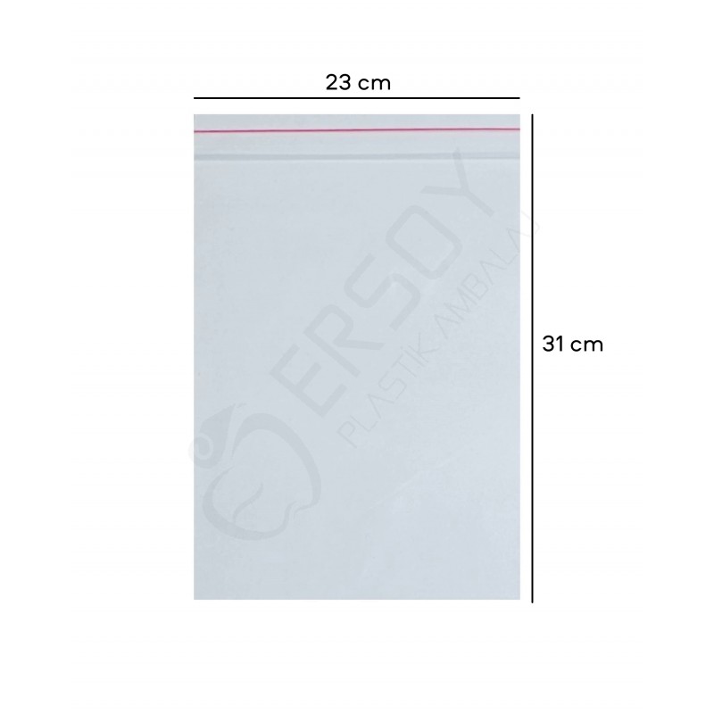23x31 Kilitli Torba (250 Adet) 23x31 Kilitli Torba (250 Adet)