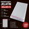30x40+5 Kendinden Bantlı Jelatin 1.000 Adet