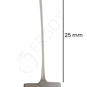 25 mm. Şeffaf Kılçık