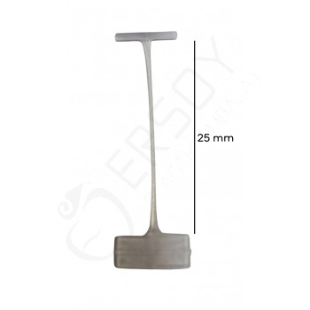 25 mm. Şeffaf Kılçık