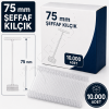 75 mm. Şeffaf Kılçık 10.000 Adet