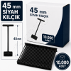 45 mm. Siyah Kılçık 10.000 Adet