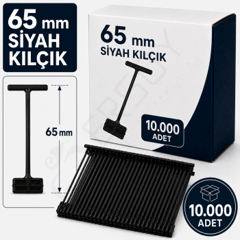65 mm. Siyah Kılçık 10.000 Adet