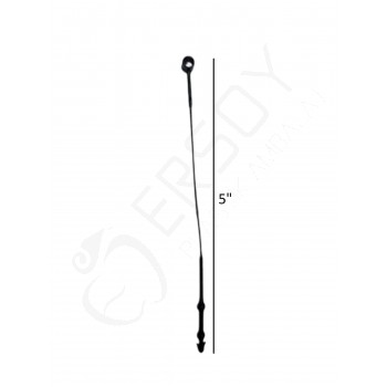 5" Elle Geçme Siyah Kılçık