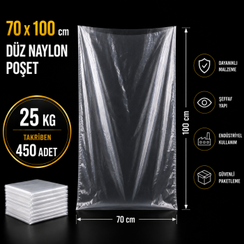 70x100 Düz Naylon 25 Kg.