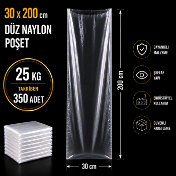 30x200 Düz Naylon 25 Kg.