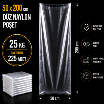 50x200 Düz Naylon 25 Kg.
