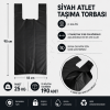55x90 Siyah Atlet Poşet 25 Kg.