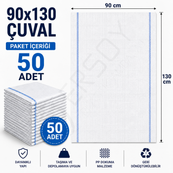 90x130 Çuval 50 Adet