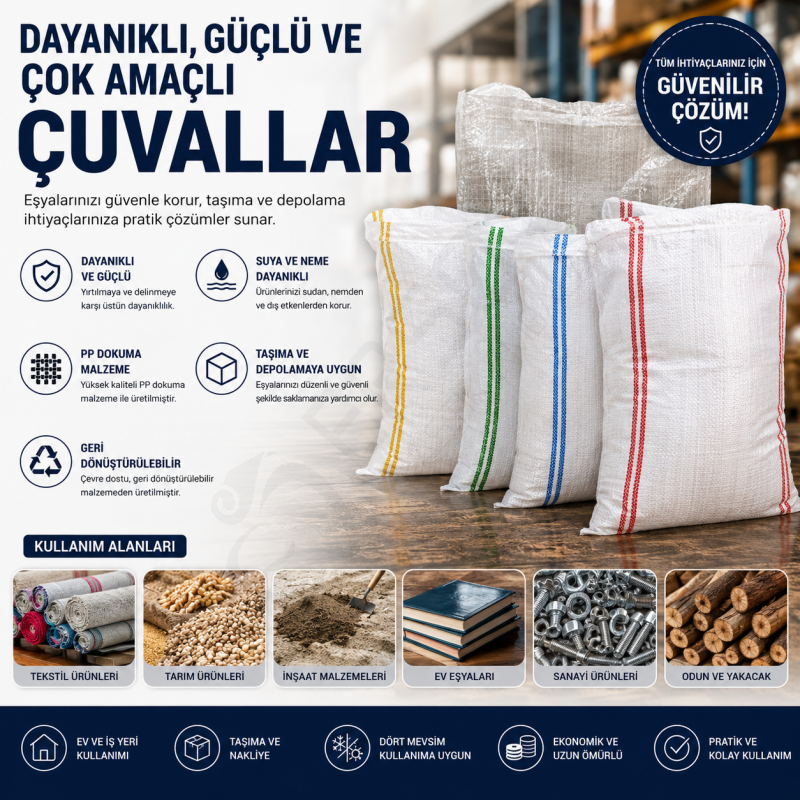 120x150 Çuval 50 Adet
