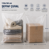 135x165 Şeffaf Çuval 50 Adet