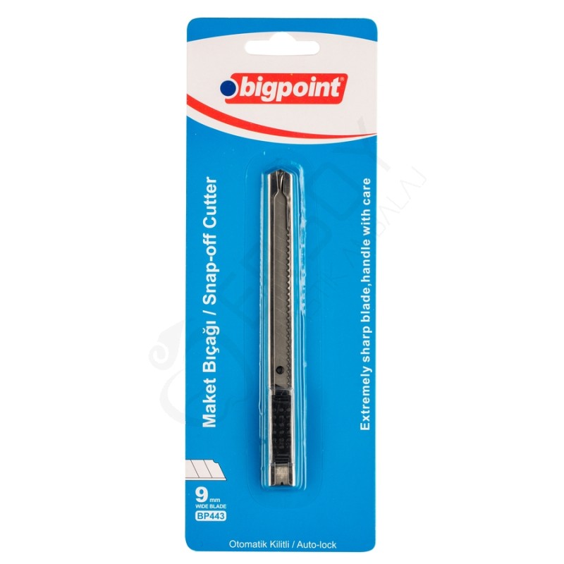 Maket Bıçağı Dar Metal Cep Tipi Maket Bıçağı Dar Metal Cep Tipi