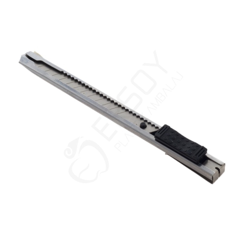Maket Bıçağı Dar Metal Cep Tipi Maket Bıçağı Dar Metal Cep Tipi