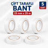 Çift Taraflı Bant 25 mm x 25 m