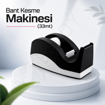 Bant Kesme Makinesi (33mt) Siyah/Beyaz