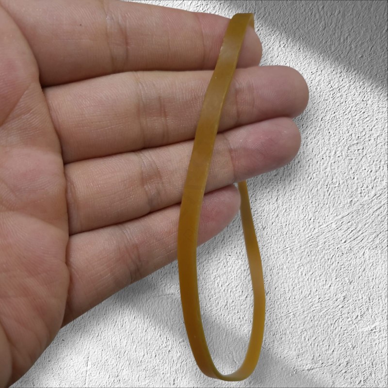 5 mm x 18 cm Ambalaj Lastiği (0.500 gr.)