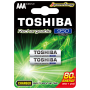 Toshıba 950 Mah Şarjlı İnce Pil 2'li