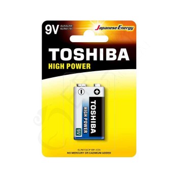 Toshıba 6LR61 Hıgh Power Alkalin 9V Pil