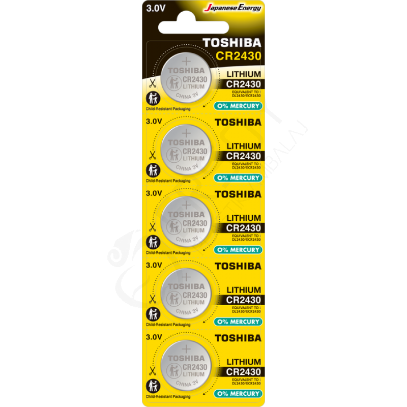 Toshıba CR 2430 Lıthıum Pil 1 Adet