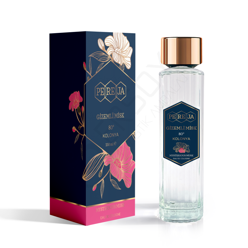 Pereja Kolonya Gizemli Misk 250 ml Cam Şişe