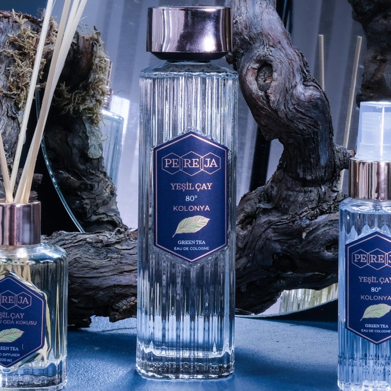 Pereja Kolonya Yeşil Çay 250 ml Cam Şişe