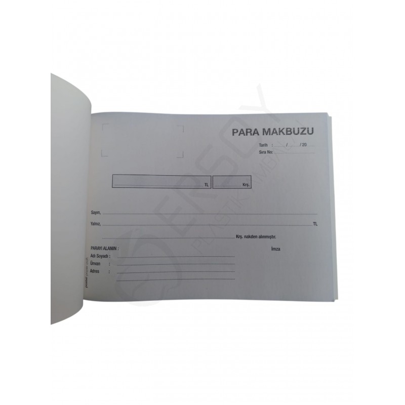 Otokopili 2 Nüsha Para Makbuzu