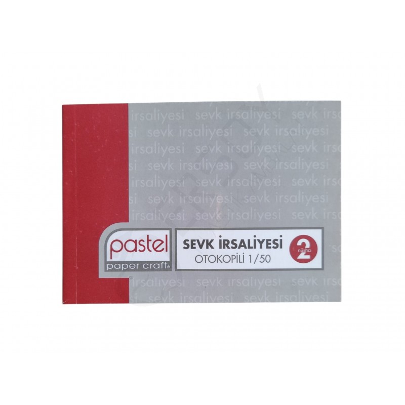 Otokopili 2 Nüsha Sevk İrsaliyesi (Küçük Boy)