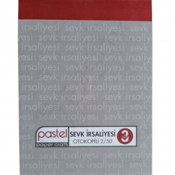 Otokopili 3 Nüsha Sevk İrsaliyesi