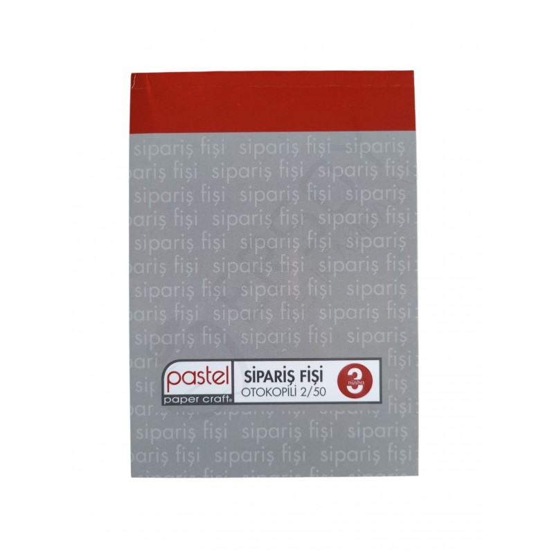 Otokopili 3 Nüsha Sipariş Fişi