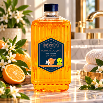 Pereja Sıvı Sabun Portakal Çiçeği Doğal Zeytinyağlı - 1500 ml