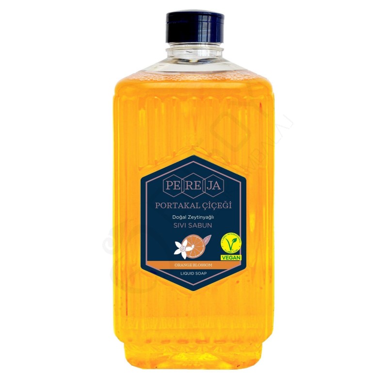 Pereja Sıvı Sabun Portakal Çiçeği Doğal Zeytinyağlı - 1500 ml