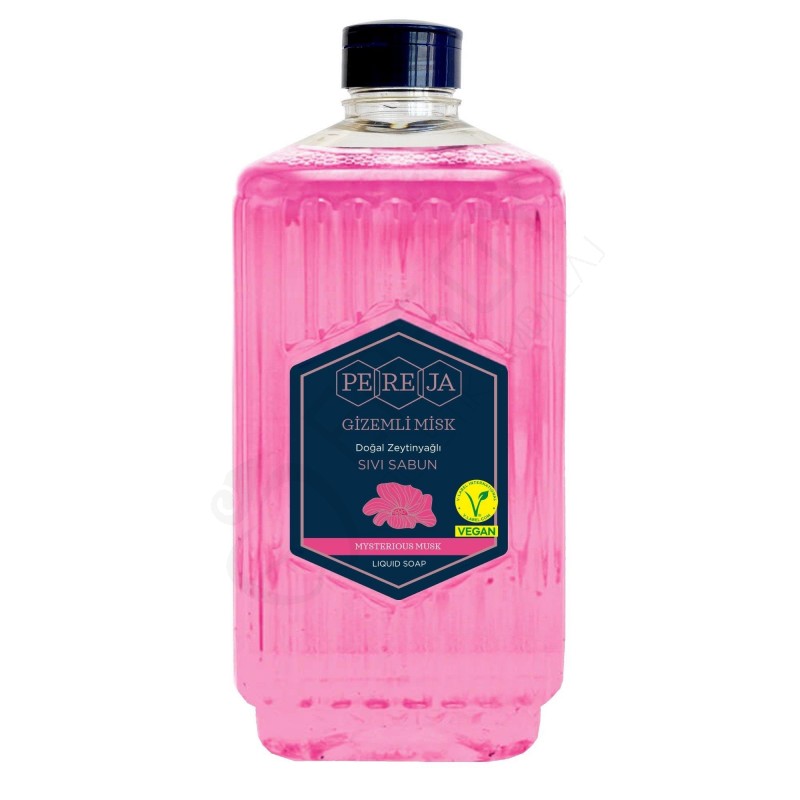 Pereja Sıvı Sabun Gizemli Misk Doğal Zeytinyağlı - 1500 ml
