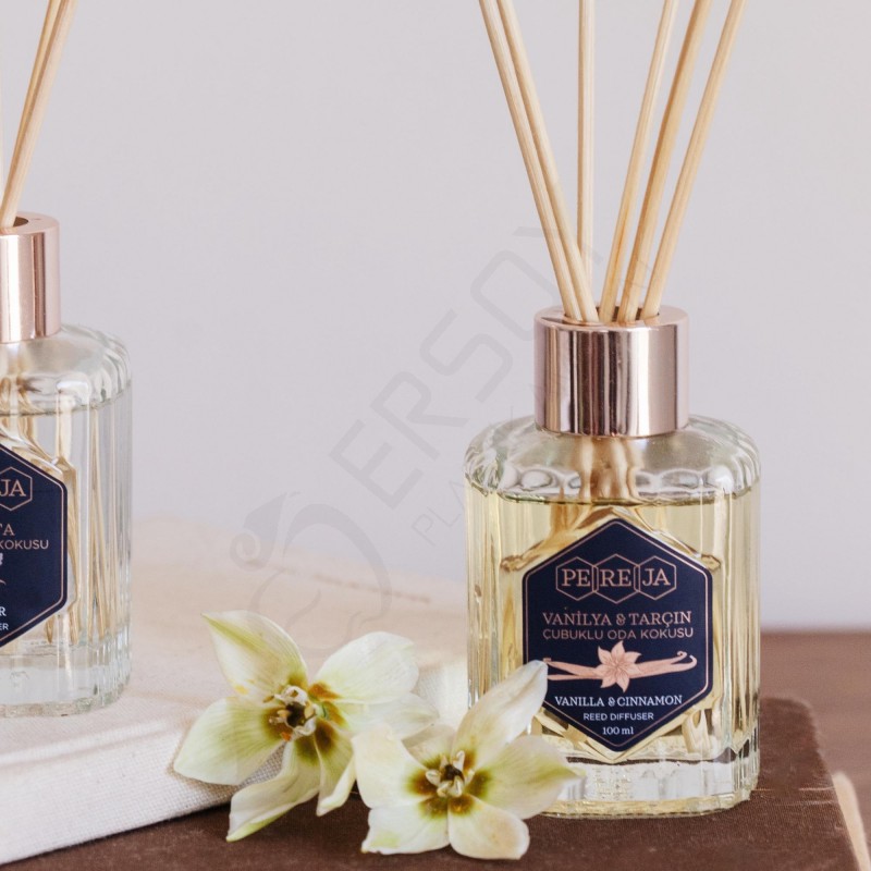 Pereja Premium Çubuklu Oda Kokusu Vanilya Tarçın 100 ml Pereja Premium Çubuklu Oda Kokusu Vanilya Tarçın 100 ml