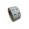 15 mm Çap Beden Etiketi 2000’li Rulo (3XL) 15 mm Çap Beden Etiketi 2000’li Rulo (3XL)