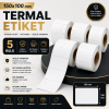 Termal Etiket 150 mm x 100 mm 5 Rulo
