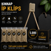 İp Klips Kınnap 5.000 Adet