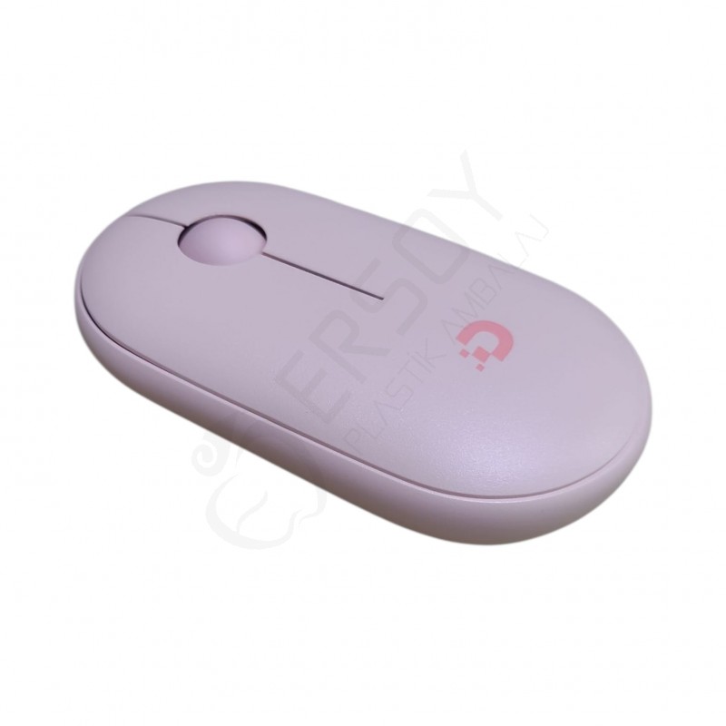 Daxi MX300 Mobile Pro Wireless Bluetooth Mouse Pembe