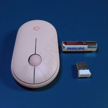 Daxi MX300 Mobile Pro Wireless Bluetooth Mouse Pembe