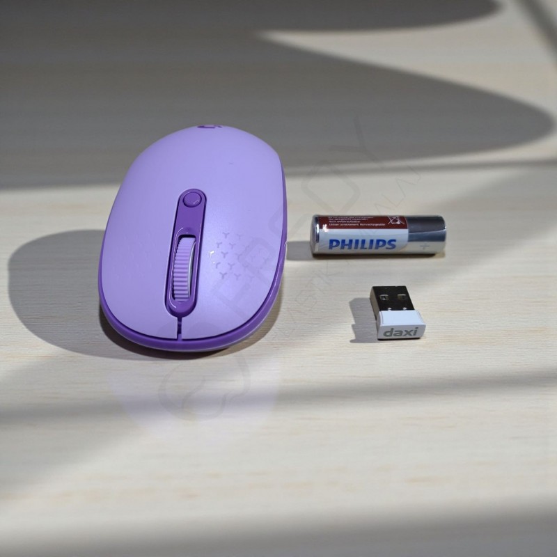 Daxi MX400 Prime Pro Wıreless Bluetooth Mouse Lila
