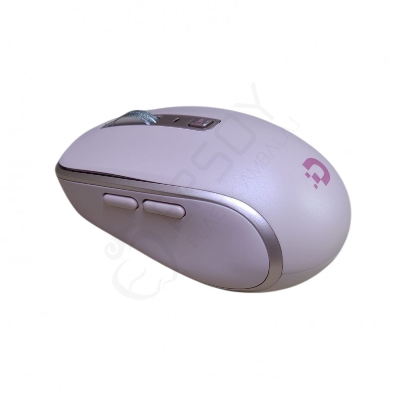Daxi MX500 Ultra Compact Dual-Mode Wıreless Bluetooth Mouse Pembe