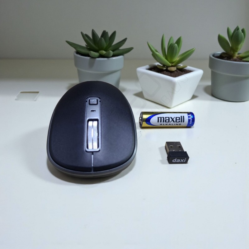 Daxi MX500 Ultra Compact Dual-Mode Wıreless Bluetooth Mouse Siyah