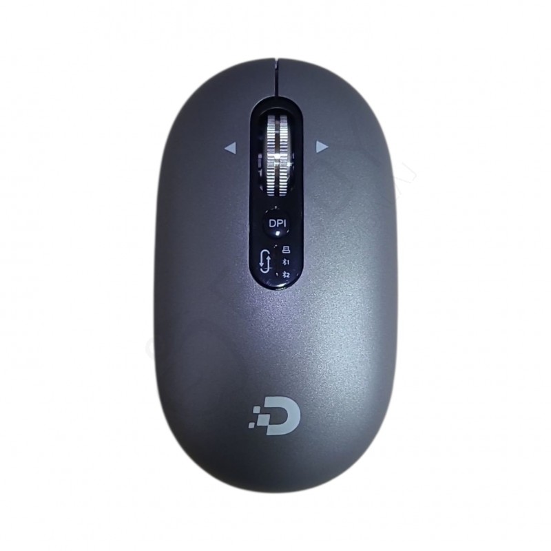 Daxi MX600 Luna Pro Dual-Mode Wıreless Bluetooth Mouse Gümüş Gri