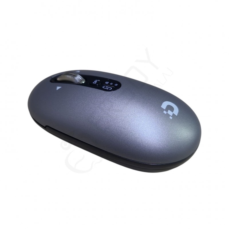 Daxi MX600 Luna Pro Dual-Mode Wıreless Bluetooth Mouse Gümüş Gri