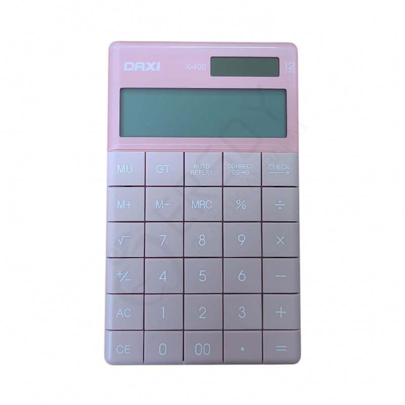 Daxi X-400 Hesap Makinesi Pembe Daxi X-400 Hesap Makinesi Pembe