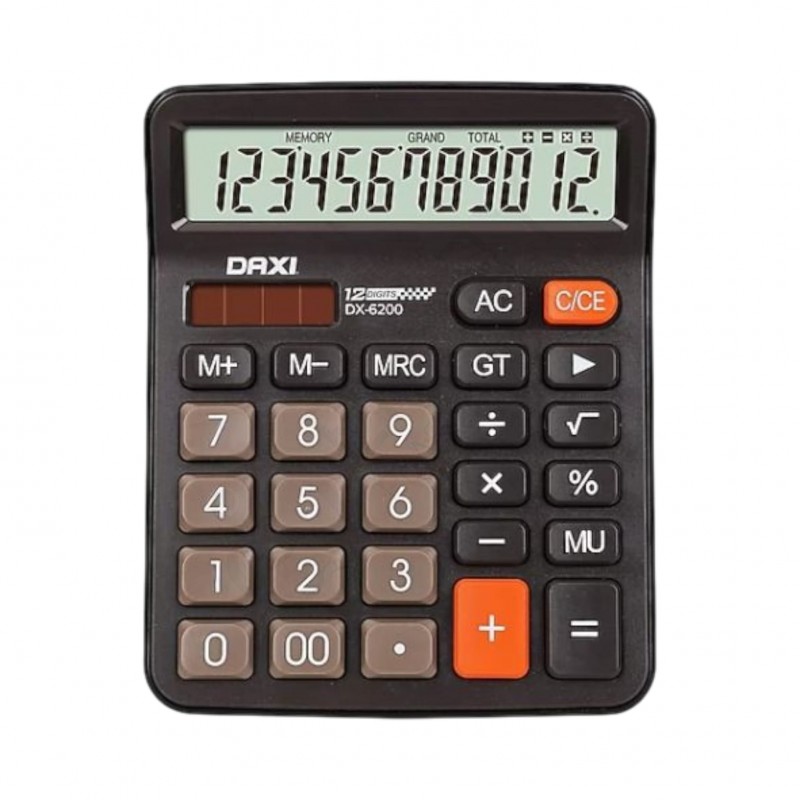Daxi DX-6200 Hesap Makinesi Siyah Daxi DX-6200 Hesap Makinesi Siyah